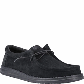 HEYDUDE Wally Suede Shoes Basketball Shoes, Running Shoes