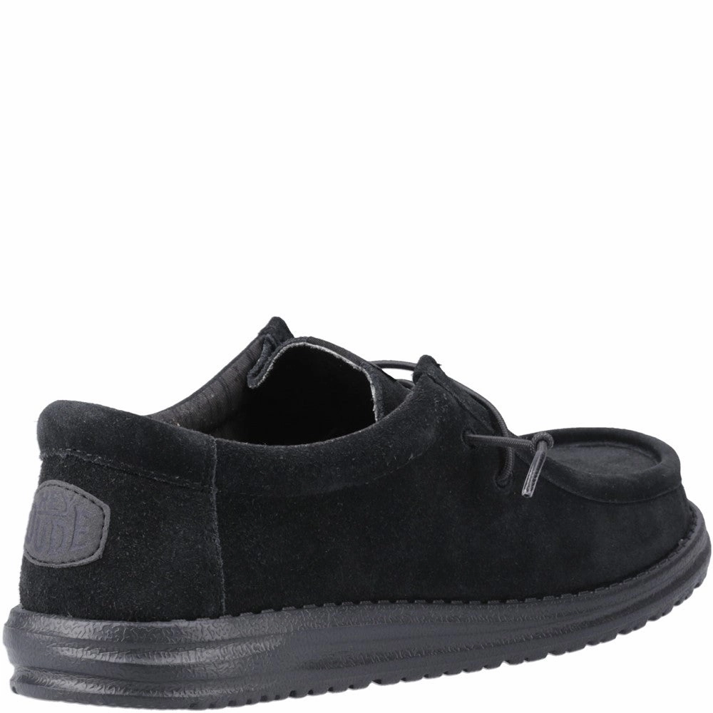 HEYDUDE Wally Suede Shoes Men's Sports Casual Shoes