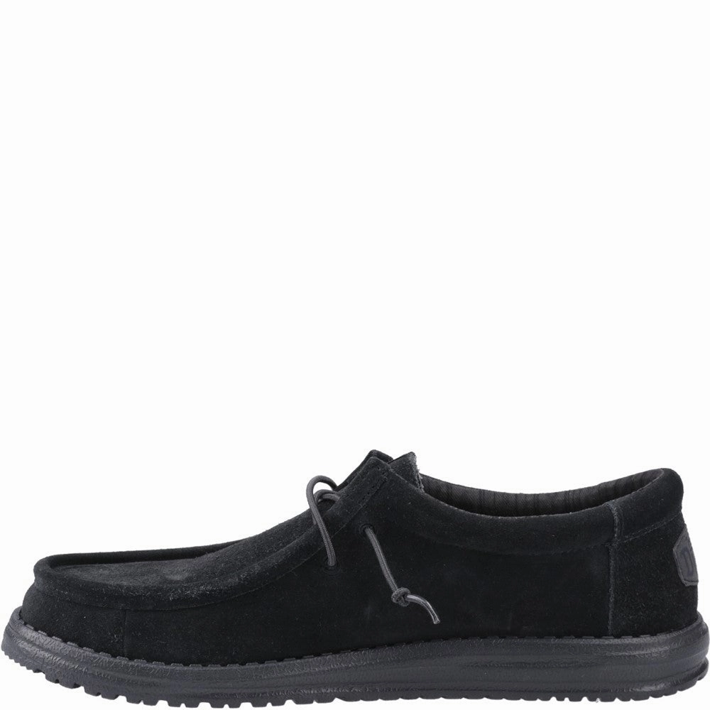 HEYDUDE Wally Suede Shoes Men's Sports Casual Shoes