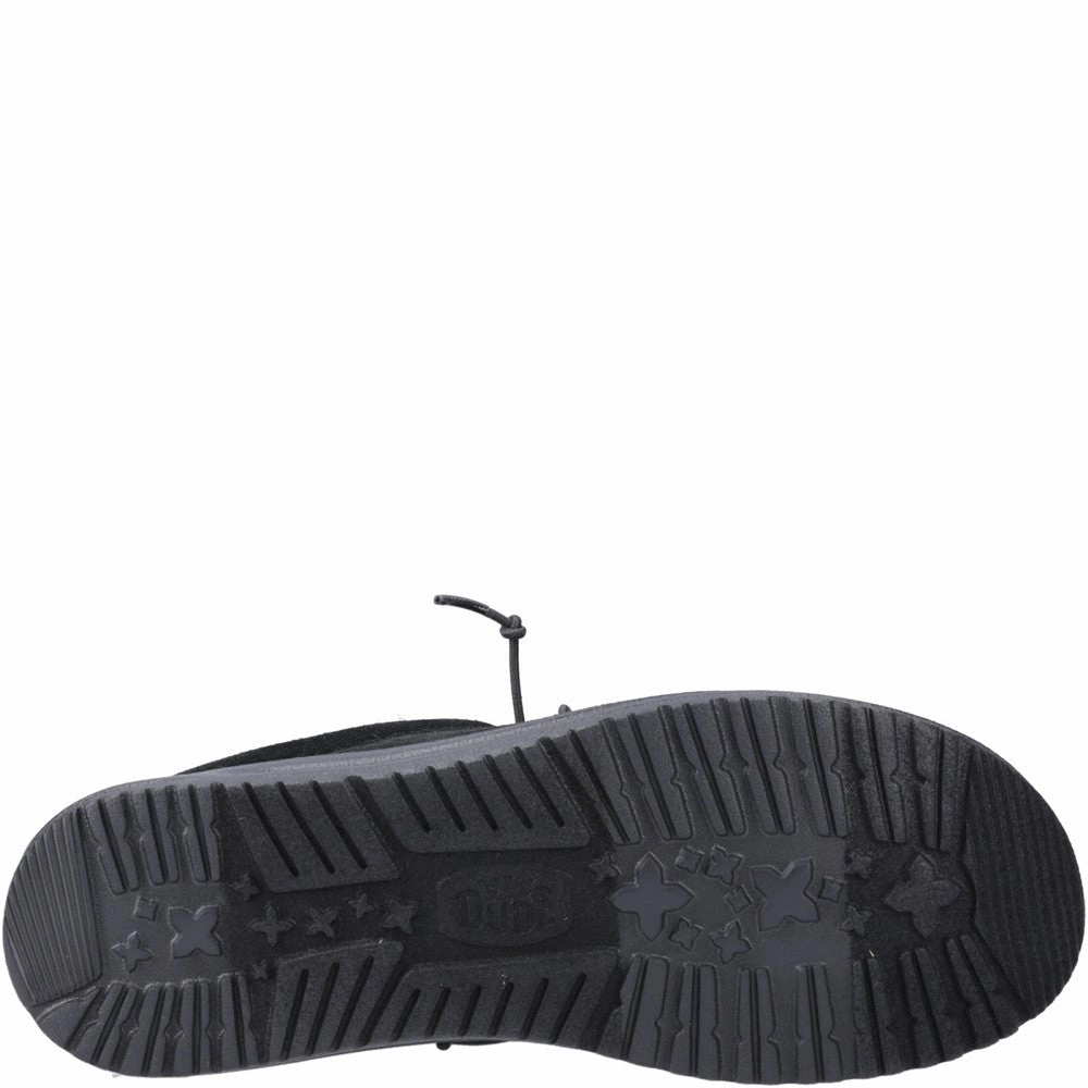 HEYDUDE Wally Suede Shoes Men's Sports Casual Shoes