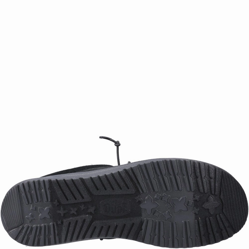 HEYDUDE Wally Suede Shoes Men's Sports Casual Shoes