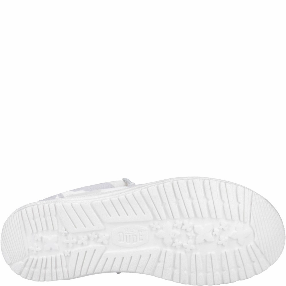 HEYDUDE Wally Washed Camo Shoe Men's Sports Casual Shoes