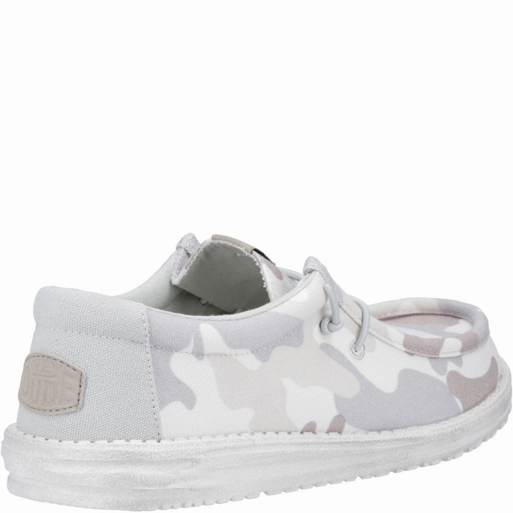 HEYDUDE Wally Washed Camo Shoe Men's Sports Casual Shoes