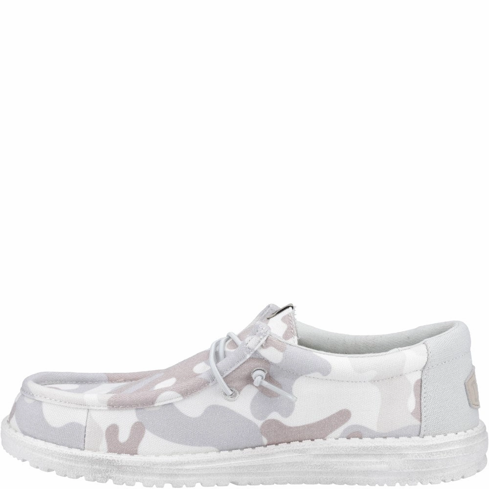 HEYDUDE Wally Washed Camo Shoe Men's Sports Casual Shoes
