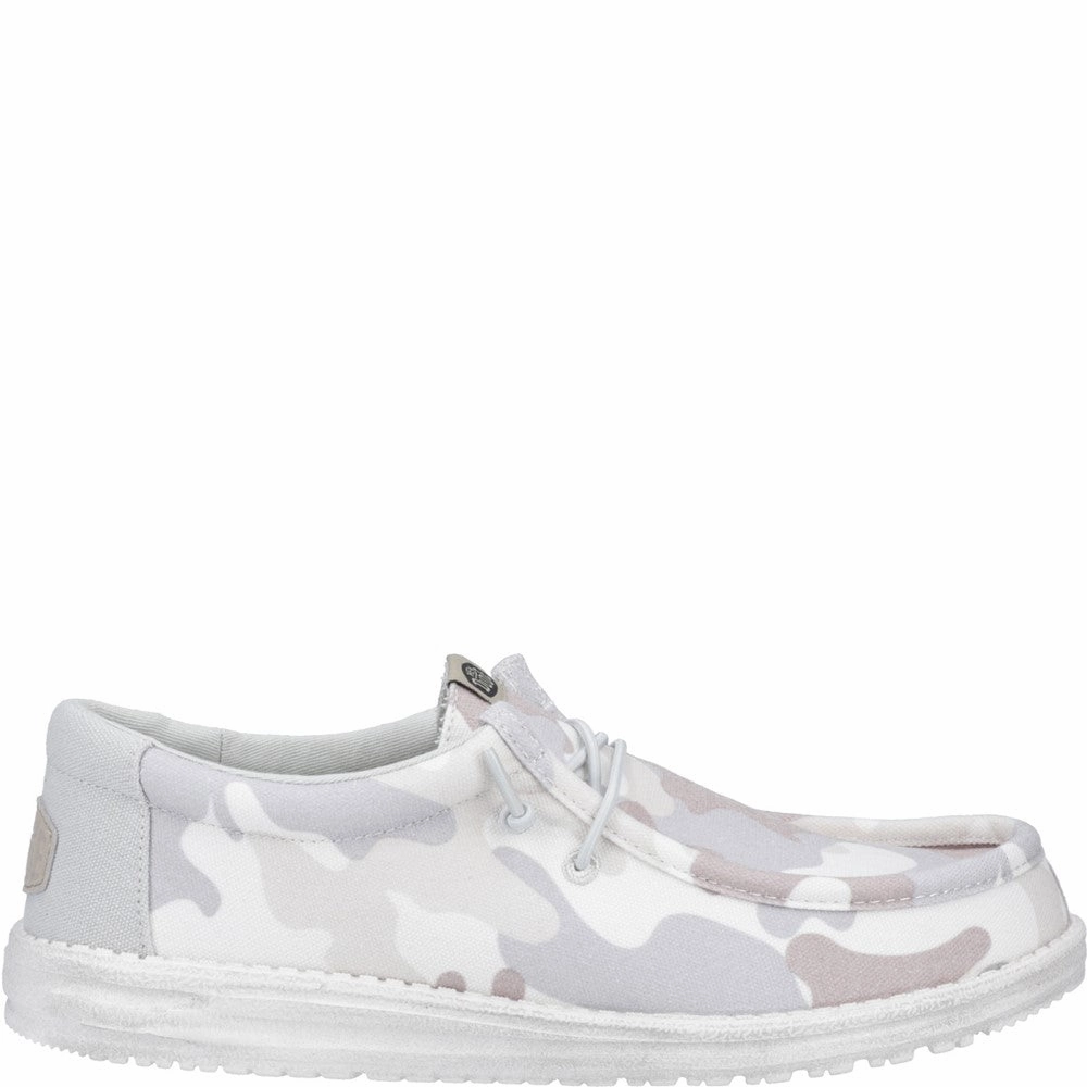 HEYDUDE Wally Washed Camo Shoe Men's Sports Casual Shoes