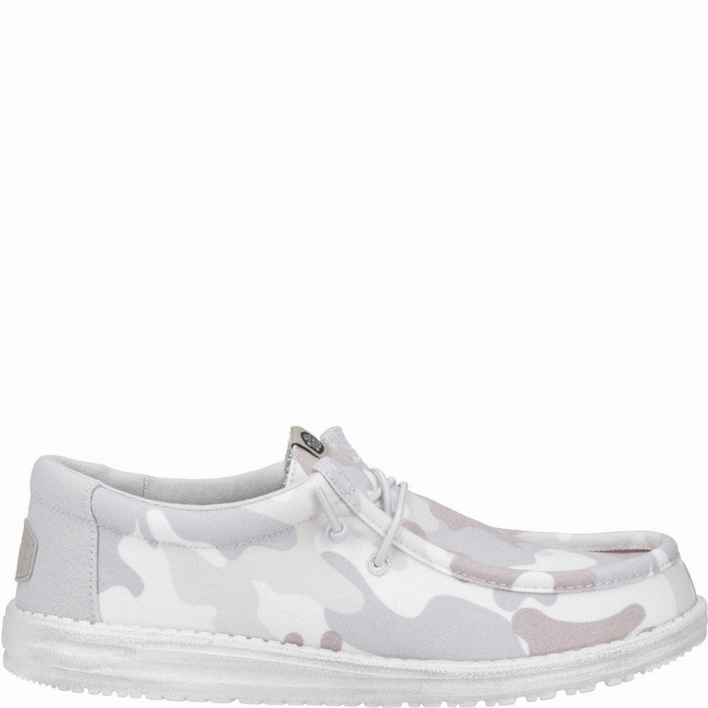 HEYDUDE Wally Washed Camo Shoe Men's Sports Casual Shoes