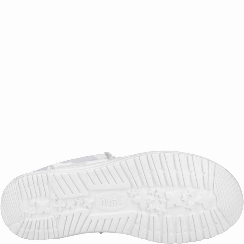 HEYDUDE Wally Washed Camo Shoe Men's Sports Casual Shoes