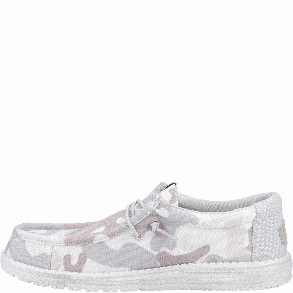 HEYDUDE Wally Washed Camo Shoe Men's Sports Casual Shoes