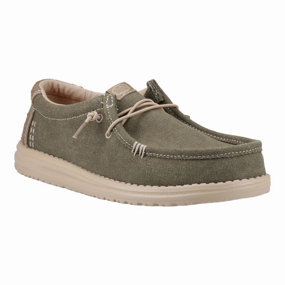 HEYDUDE Wally Workwear Shoes Men's Sports Casual Shoes