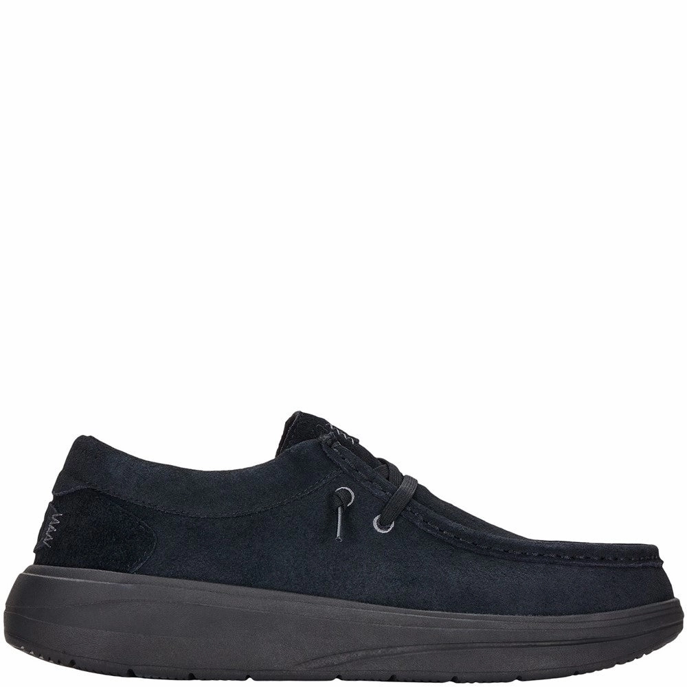 HEYDUDE Wally X Suede Shoes Men's Sports Casual Shoes
