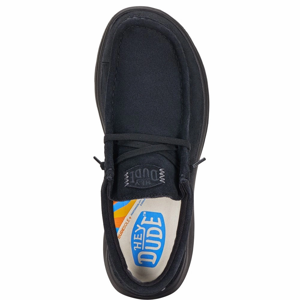 HEYDUDE Wally X Suede Shoes Men's Sports Casual Shoes
