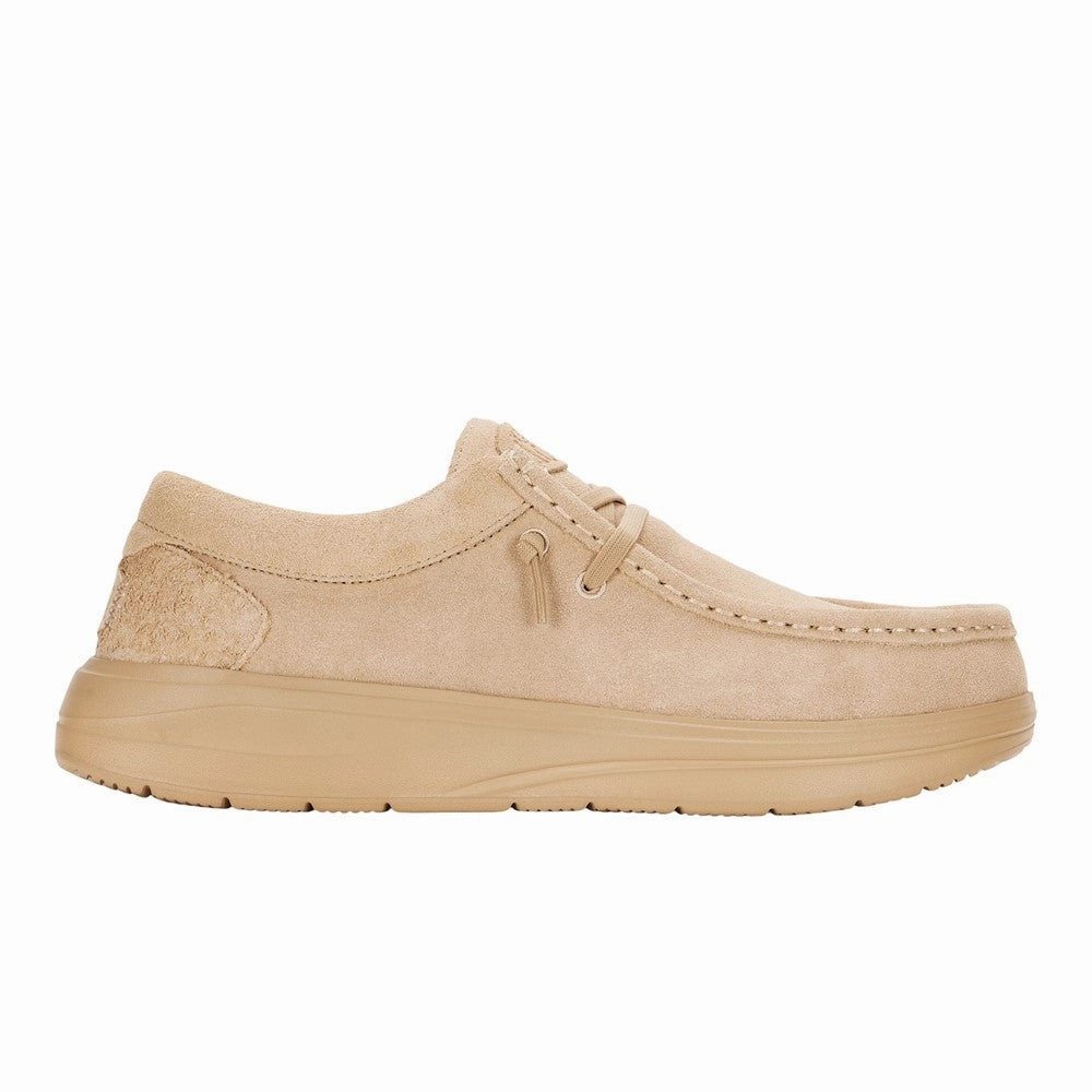 HEYDUDE Wally X Suede Shoes Men's Sports Casual Shoes