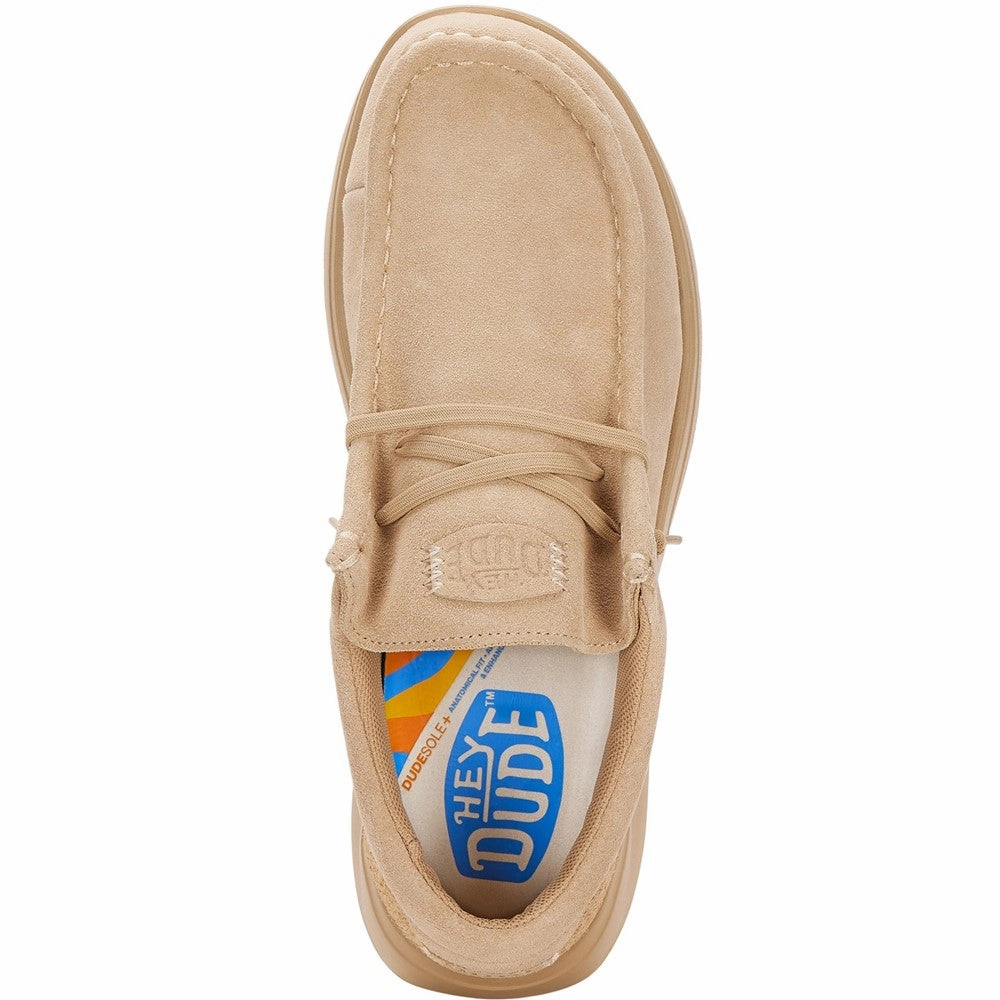 HEYDUDE Wally X Suede Shoes Men's Sports Casual Shoes