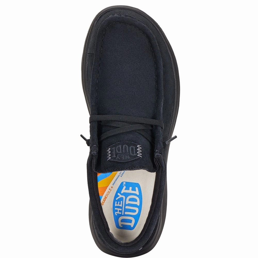HEYDUDE Wally X Suede Shoes Men's Sports Casual Shoes