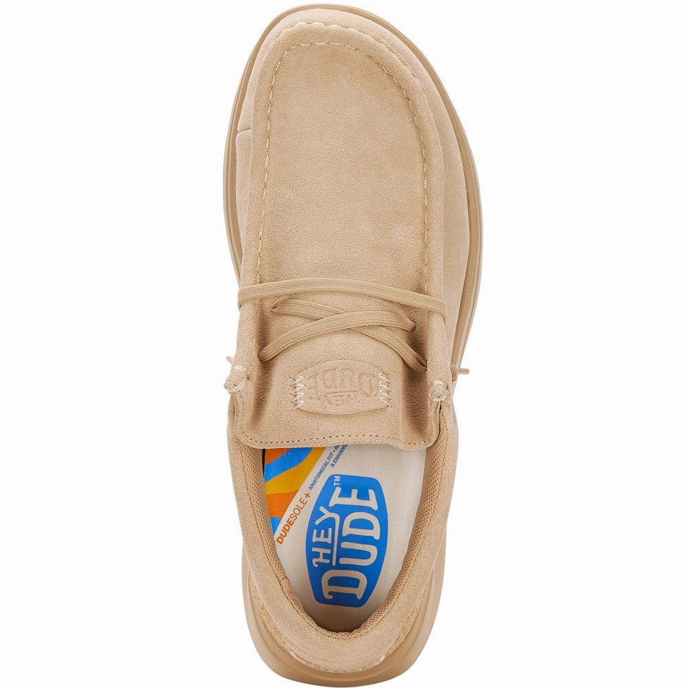HEYDUDE Wally X Suede Shoes Men's Sports Casual Shoes