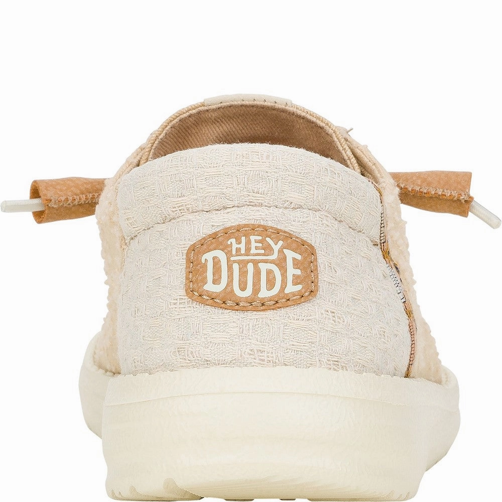 HEYDUDE Wendy Crafted Boho Shoes Women's Sneakers Casual Walking Shoes