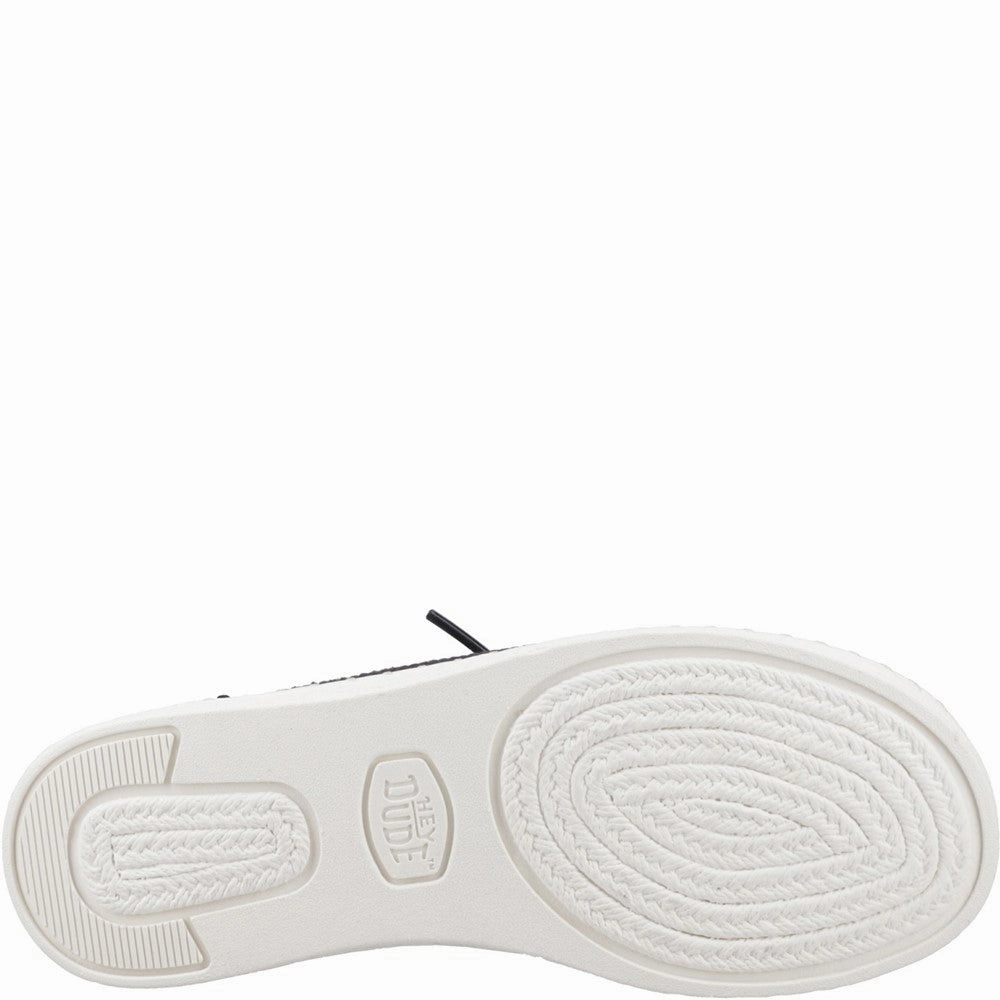 HEYDUDE Wendy Espadrille Woven Shoes Women's Sneakers Casual Walking Shoes