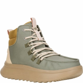 HEYDUDE Wendy Peak Apres Ankle Boots Lightweight Running Shoes,Slip On Athletic Shoes,Breathable Workout Shoes