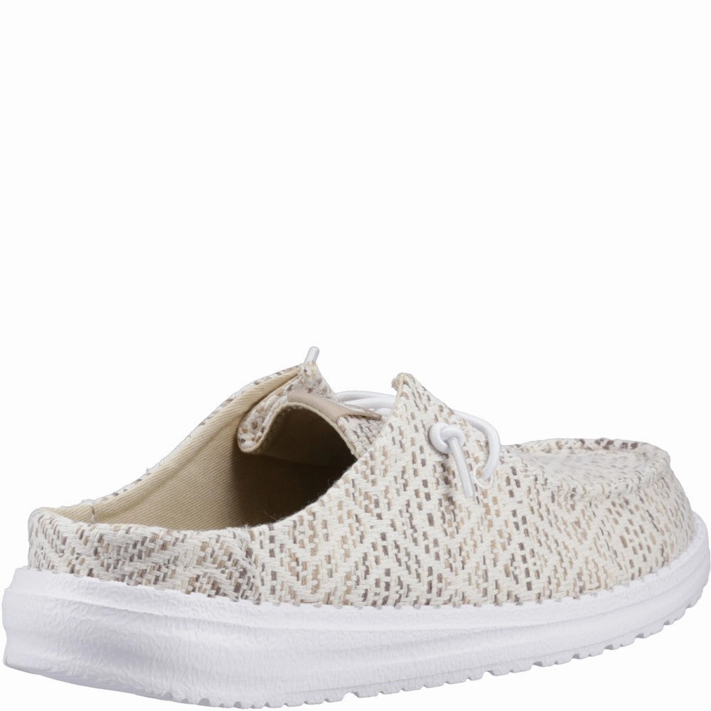 HEYDUDE Wendy Slip Surf Baja Mule Women's Sneakers Casual Walking Shoes