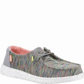 HEYDUDE Wendy Sox Lightweight Running Shoes,Slip On Athletic Shoes,Breathable Workout Shoes