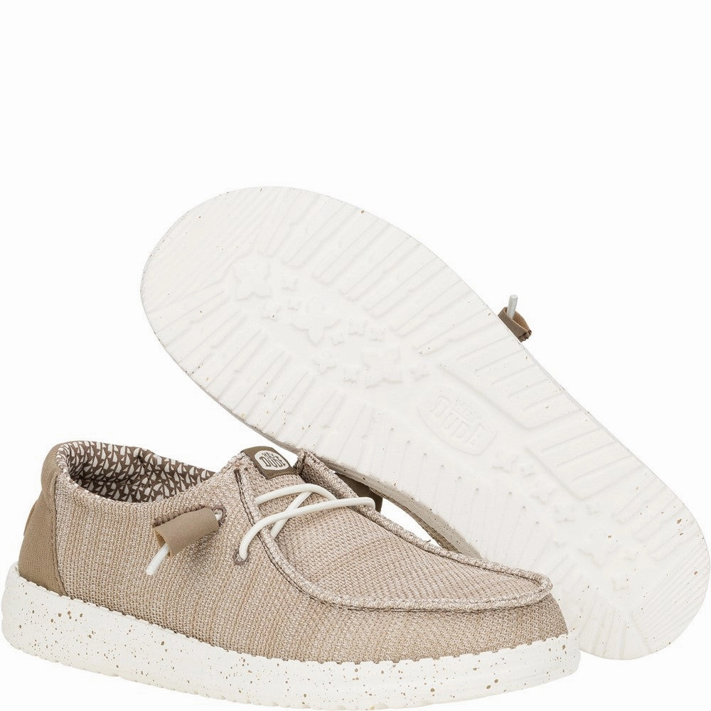 HEYDUDE Wendy Stretch Mesh Shoes Women's Sneakers Casual Walking Shoes