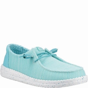 HEYDUDE Wendy Stretch Sox Shoes Lightweight Running Shoes,Slip On Athletic Shoes,Breathable Workout Shoes