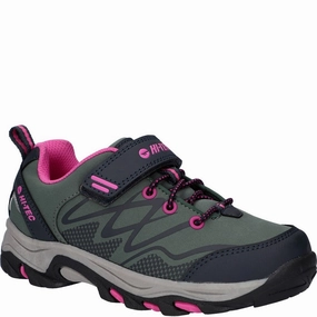Hi-Tec Blackout Low Boots Kids Tennis Shoes,Toddler Athletic Shoes,Youth Casual Shoes