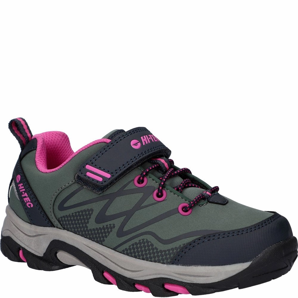 Hi-Tec Blackout Low Boots Kids Tennis Shoes,Toddler Athletic Shoes,Youth Casual Shoes
