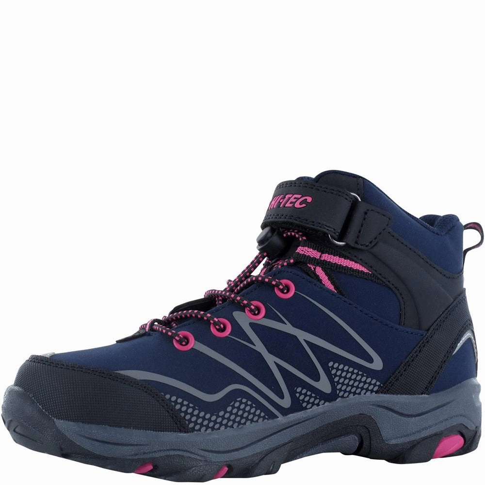 Hi-Tec Blackout Mid Boots Girls Sneakers Girls Running Shoes