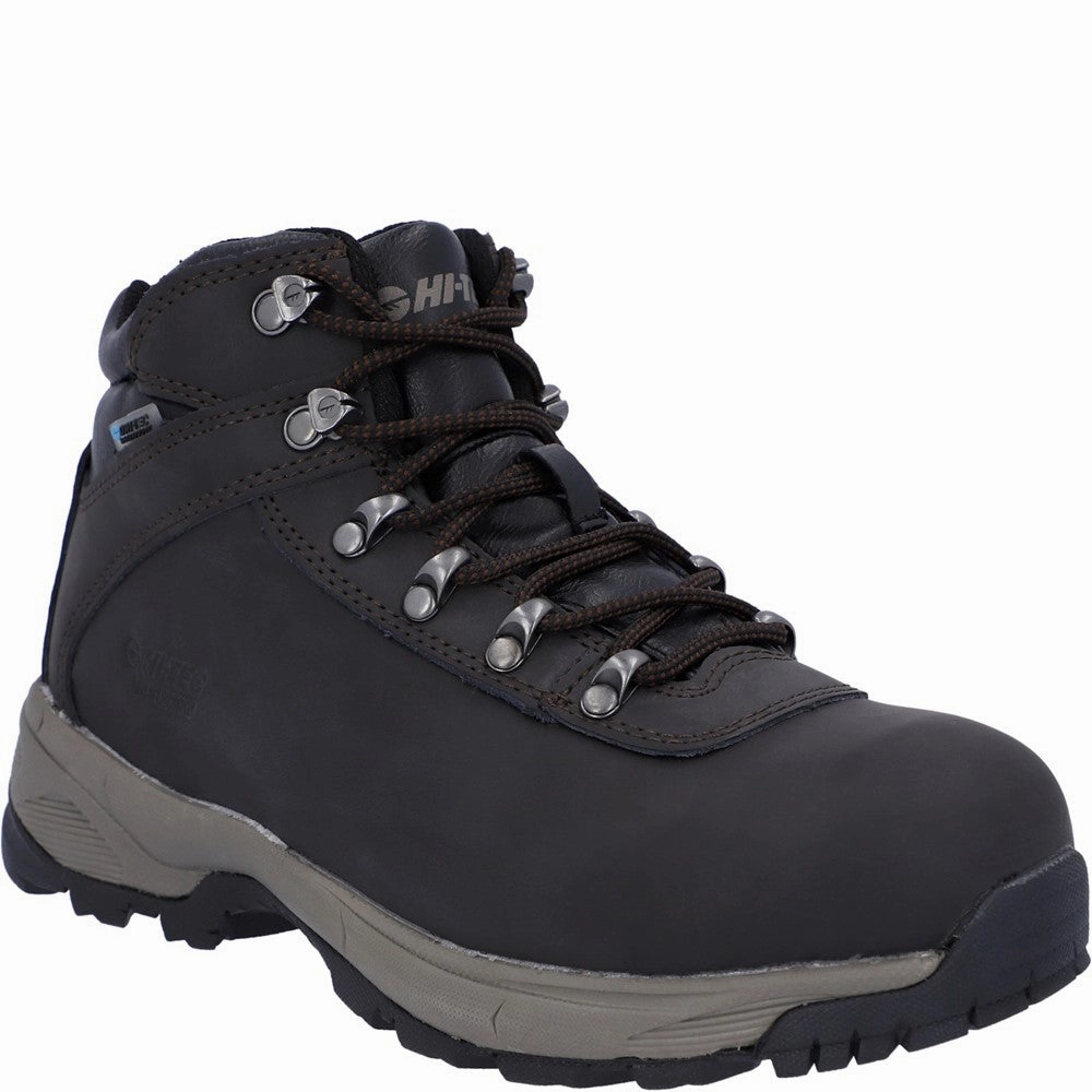Hi-Tec Eurotrek Lite Waterproof Walking Boots Lightweight Running Shoes,Slip On Athletic Shoes,Breathable Workout Shoes