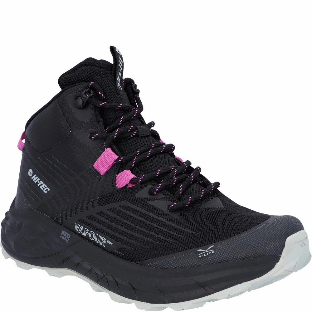 Hi-Tec Fuse Trail Mid WP Trainers Lightweight Running Shoes,Slip On Athletic Shoes,Breathable Workout Shoes