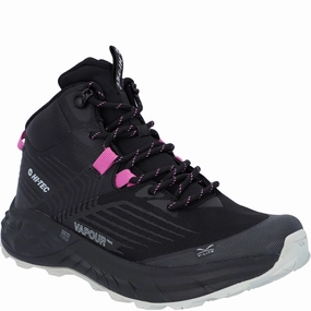 Hi-Tec Fuse Trail Mid WP Trainers Lightweight Running Shoes,Slip On Athletic Shoes,Breathable Workout Shoes