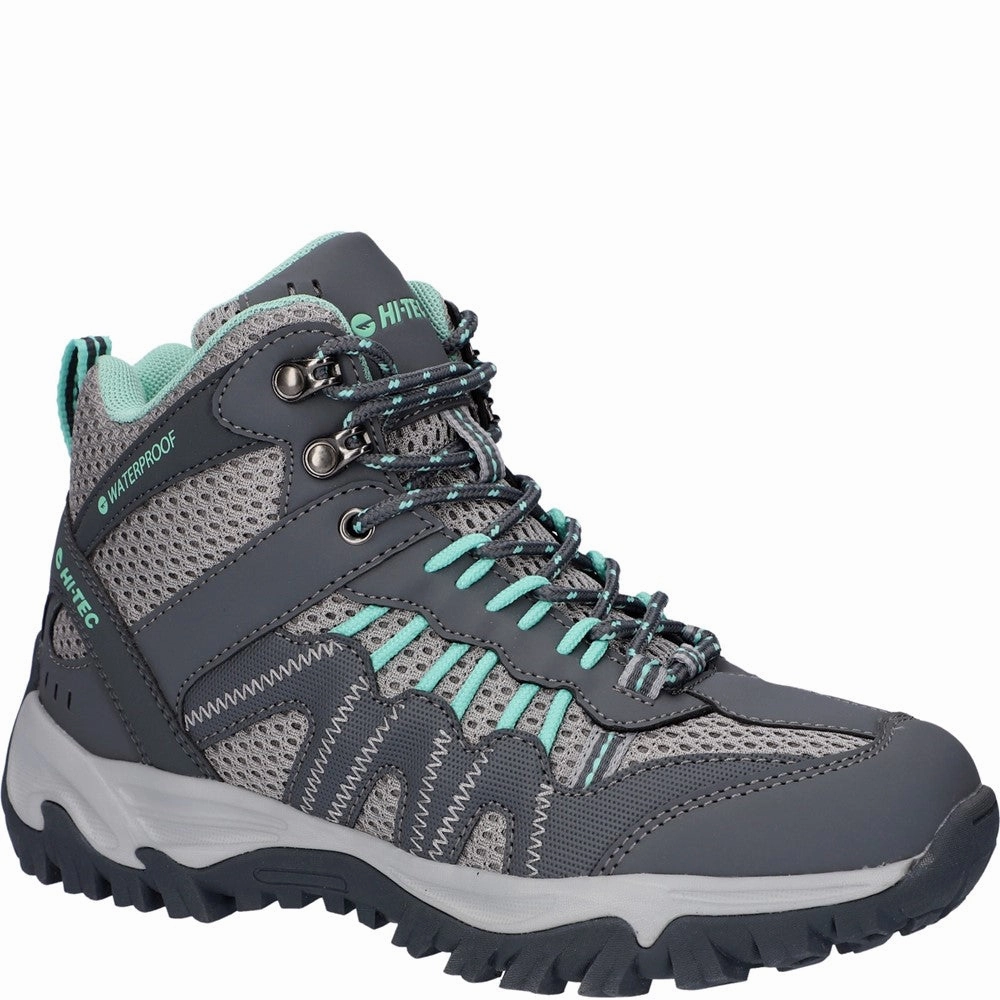 Hi-Tec Jaguar Mid Boots Lightweight Running Shoes,Slip On Athletic Shoes,Breathable Workout Shoes