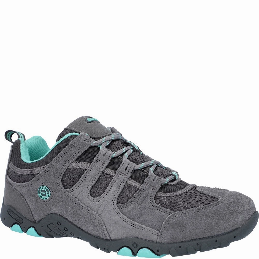 Hi-Tec Quadra II Shoes Lightweight Running Shoes,Slip On Athletic Shoes,Breathable Workout Shoes