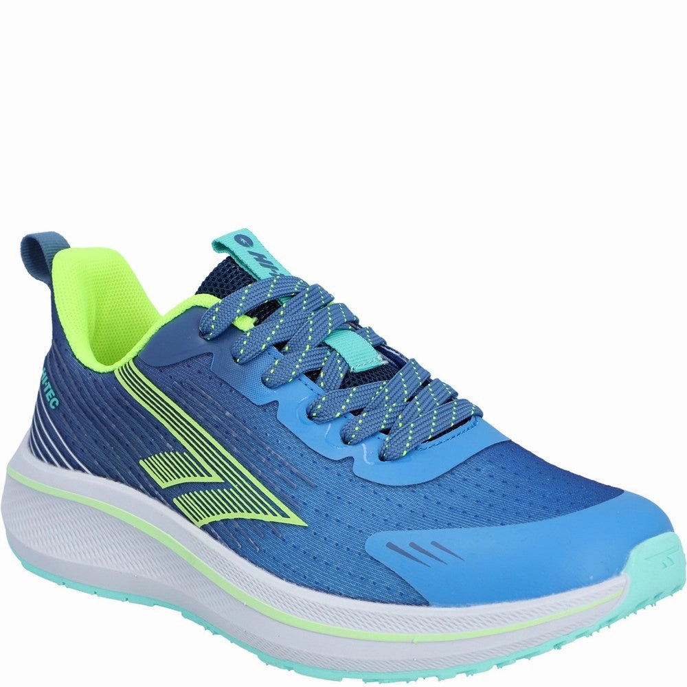 Hi-Tec Santorini Trainers Lightweight Running Shoes,Slip On Athletic Shoes,Breathable Workout Shoes