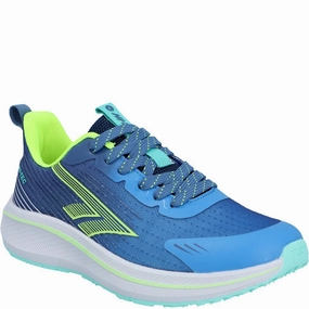 Hi-Tec Santorini Trainers Lightweight Running Shoes,Slip On Athletic Shoes,Breathable Workout Shoes