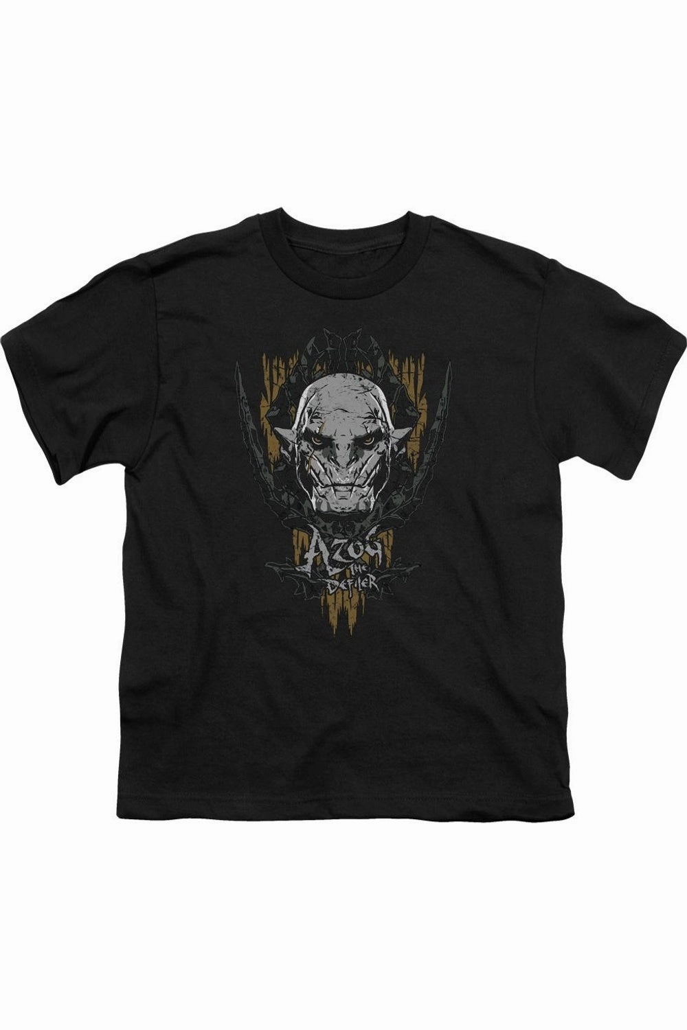Hobbit Azog Short Sleeve Juvenile Tee / T-Shirt graphic tees for boys, polo shirts boys