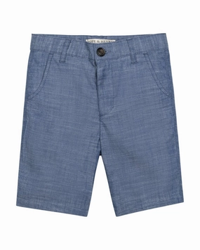Hope & Henry Chambray Short boys athletic shorts, cargo shorts boys