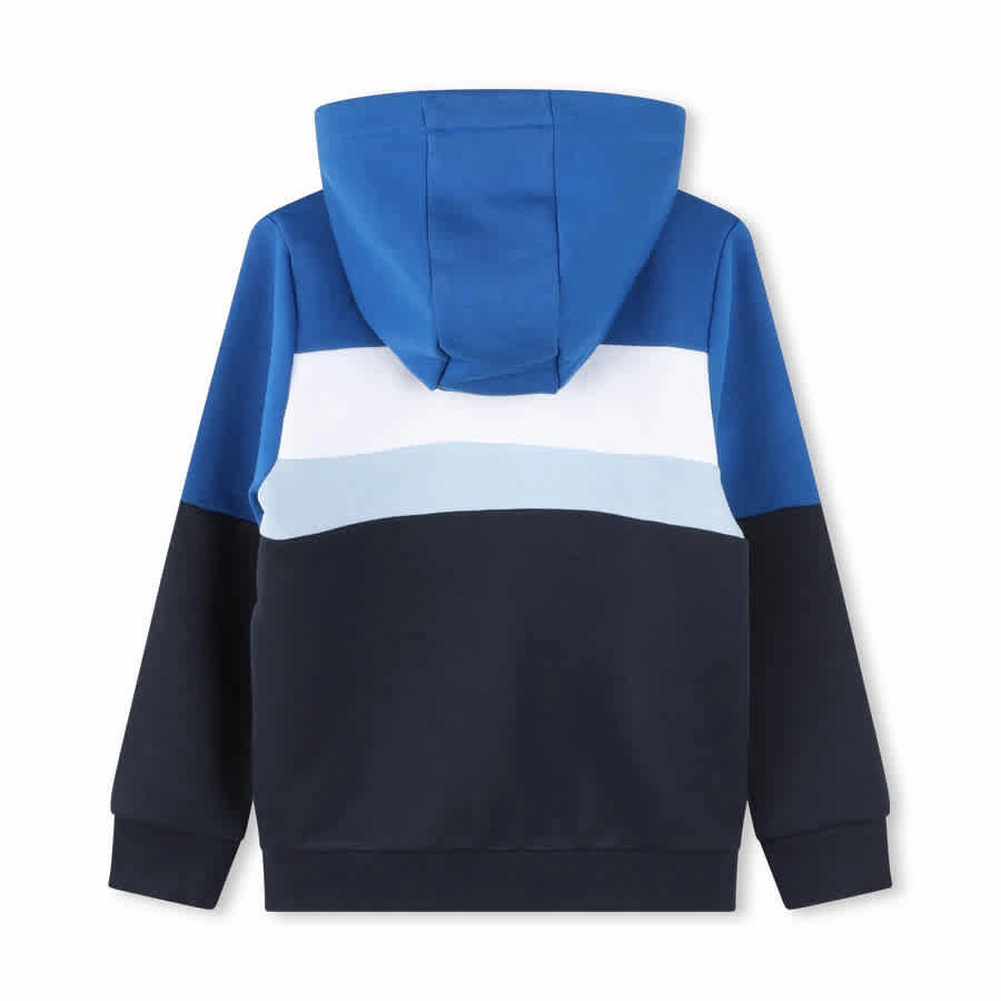 Hugo Boss Boys Hooded Fleece Cardigan Boys Half Zip Pullover