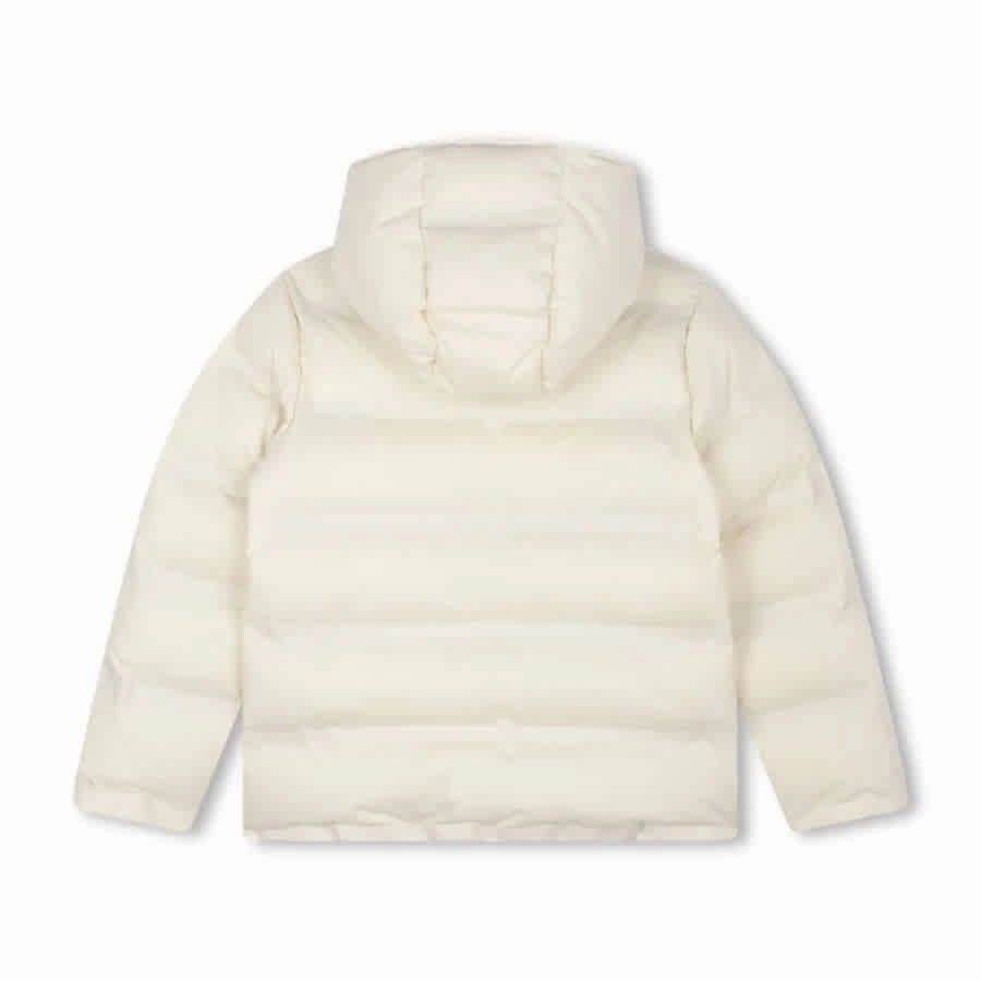 Hugo Boss Boys Logo-Print Hooded Jacket Boys Waterproof Parka