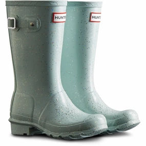 Hunter Big Kids Giant Glitter Wellington Boots Kids Athletic Shoes,Toddler Sports Shoes,Youth Casual Shoes