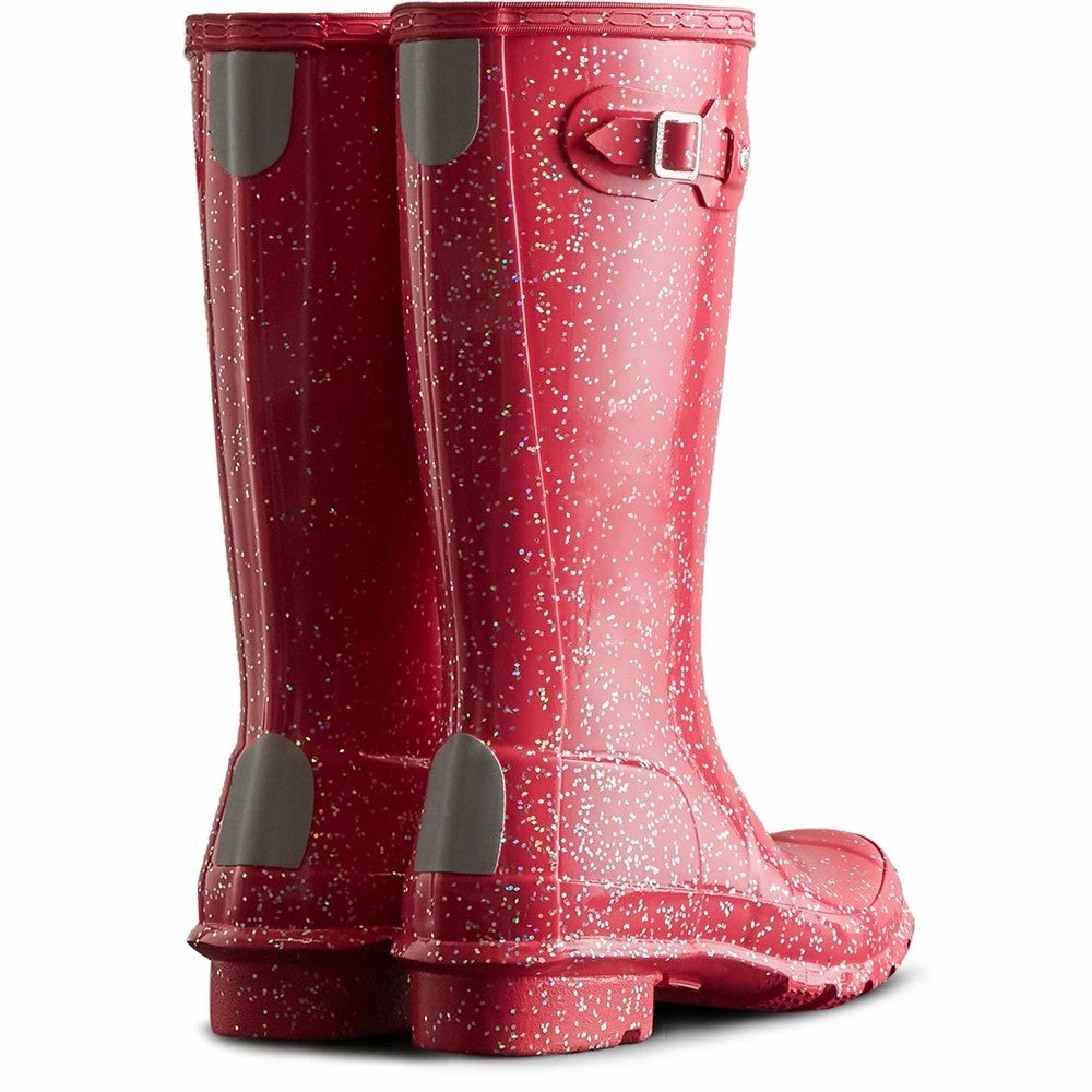 Hunter Big Kids Giant Glitter Wellington Boots Girls Sneakers Girls Running Shoes