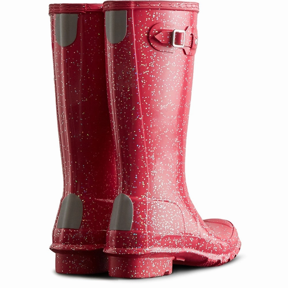 Hunter Big Kids Giant Glitter Wellington Boots Girls Sneakers Girls Running Shoes