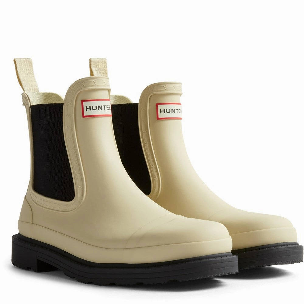 Hunter Commando Chelsea Boots Lightweight Running Shoes,Slip On Athletic Shoes,Breathable Workout Shoes