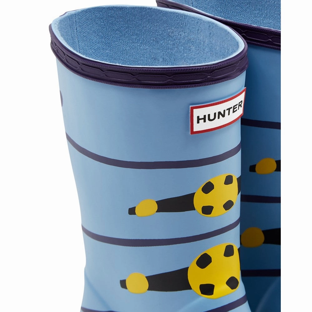Hunter First Classic Caterpillar Character Wellington Boot Boys SneakersBoys Running Shoes