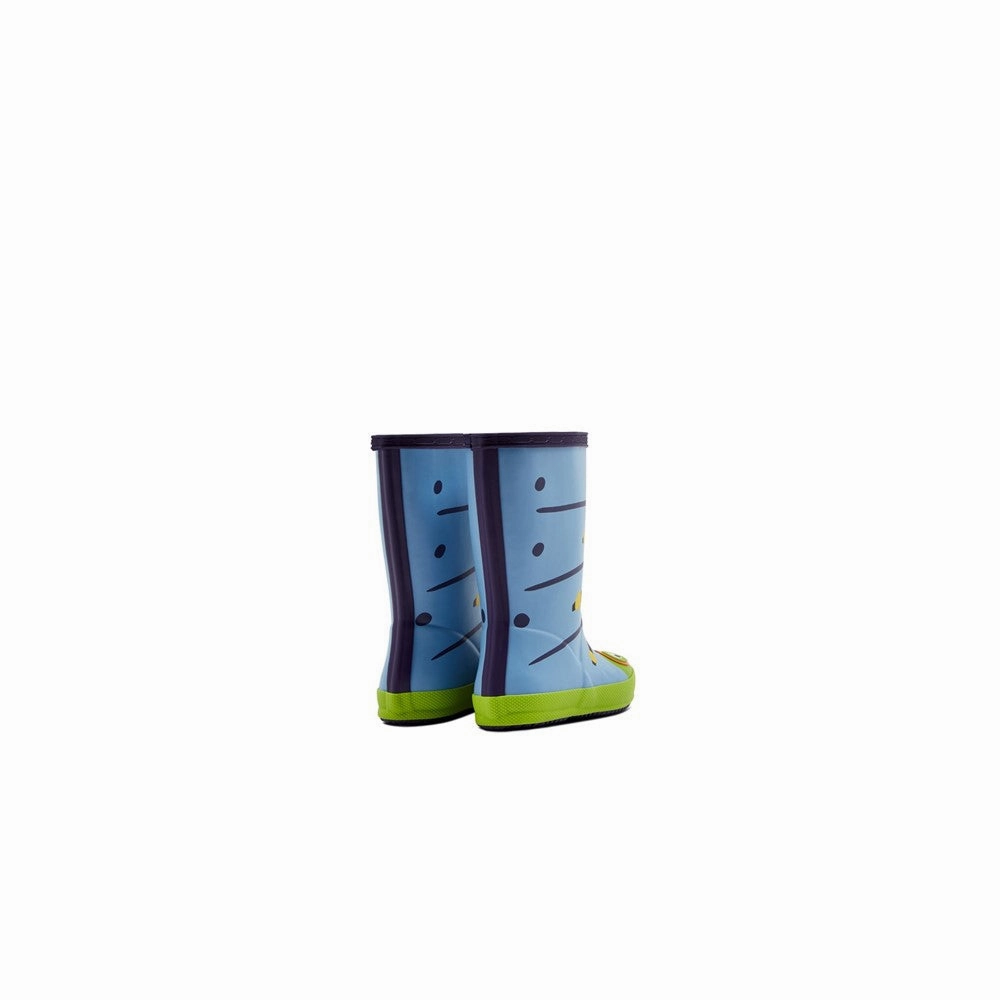 Hunter First Classic Caterpillar Character Wellington Boot Girls Sneakers Girls Running Shoes