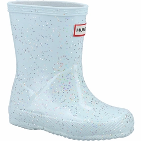 Hunter Kids First Classic Giant Glitter Rain Boots Kids Athletic Shoes,Toddler Sports Shoes,Youth Casual Shoes