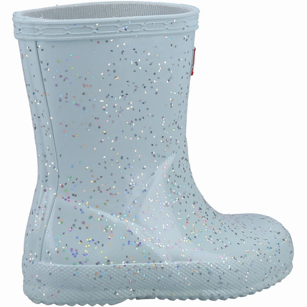 Hunter Kids First Classic Giant Glitter Rain Boots Boys SneakersBoys Running Shoes