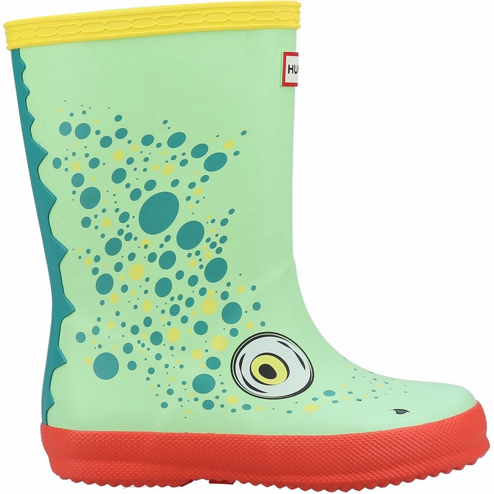 Hunter Little Kids Original First Classic Boot Girls Sneakers Girls Running Shoes