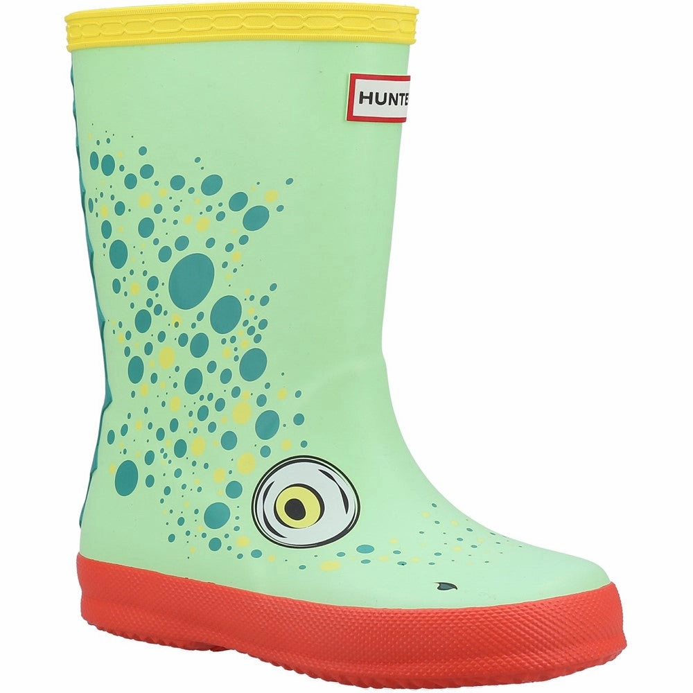 Hunter Little Kids Original First Classic Boot Kids Tennis Shoes,Toddler Athletic Shoes,Youth Casual Shoes